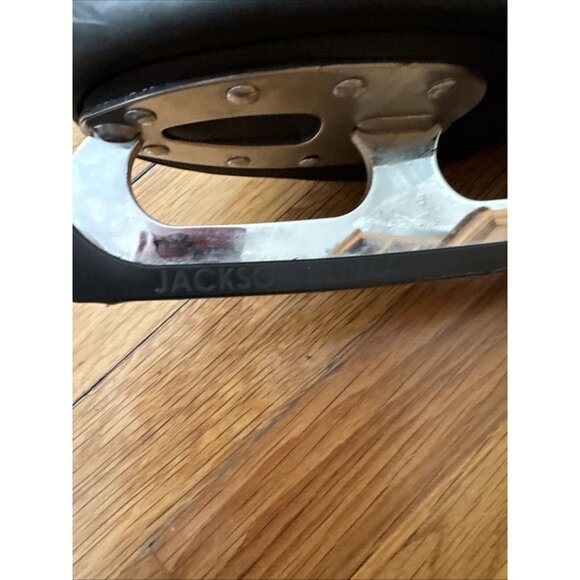 Jackson Ultima Softec Elite Black Men's Ice Skates with Mark II Blades Size 5 - Picture 10 of 14